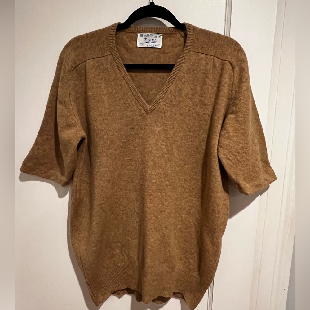 Vintage Thane Hydraknit Sweater 60’s or 70’s 100% lambswool machine washable